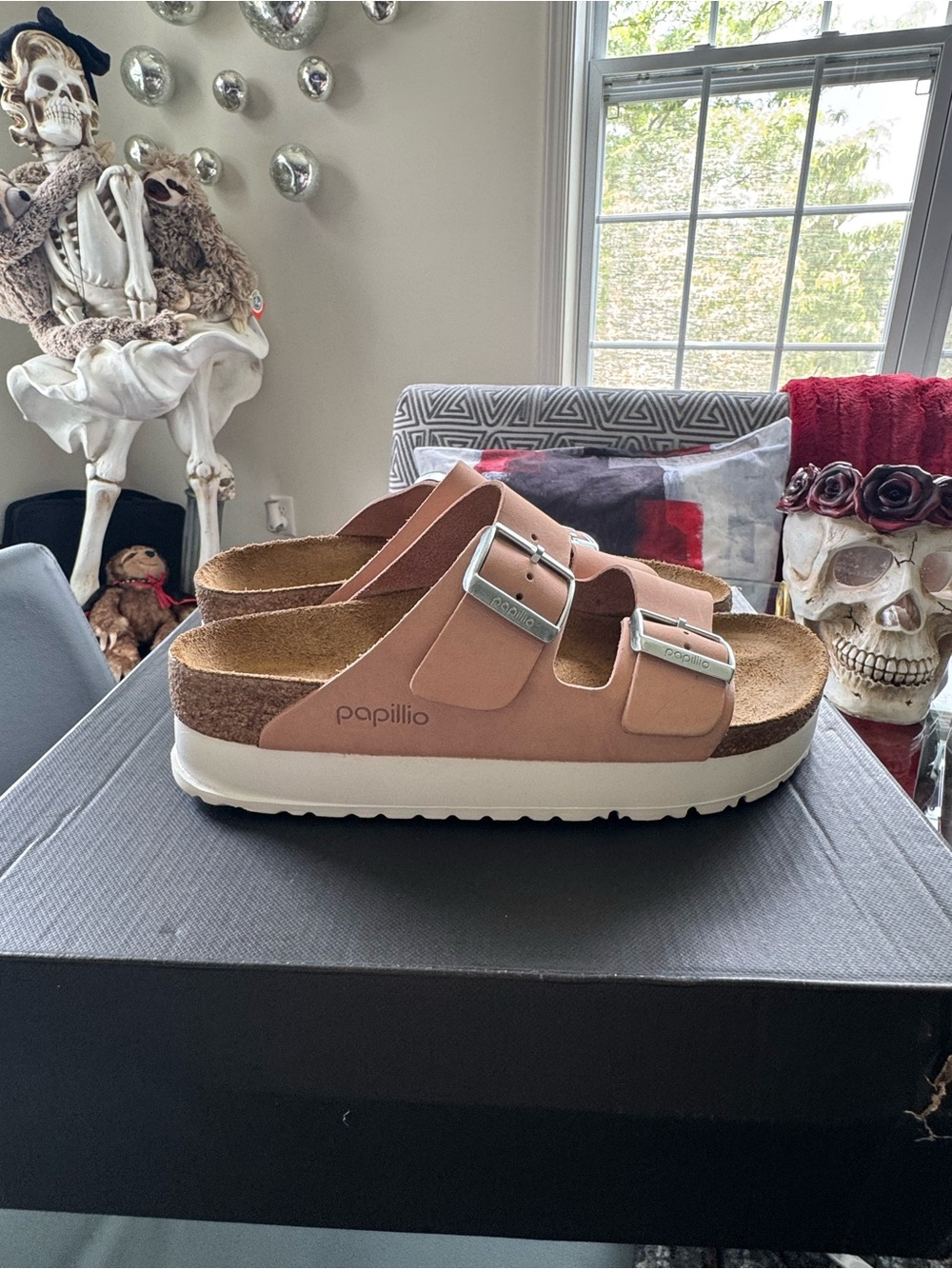 Birkenstock Women’s Arizona Flex Platform Sandal - Picture 2 of 8
